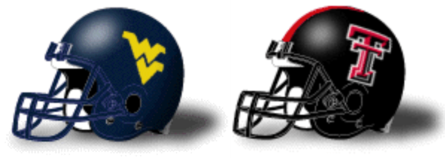 WVU-Texas Tech Schedule Graphic