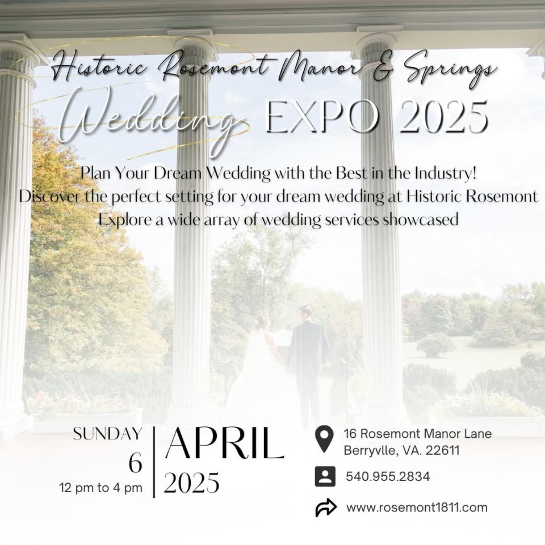 Historic Rosemont Wedding Expo 2025